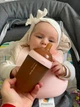 Антиколікова пляшечка 0-3 міс. з силіконовою соскою HEORSHE, Pink Bottle, 160 мл - зображення 11