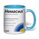 Чашка с печатью "Немасил" (цвет голубой) (35375) - изображение 2