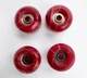 Колеса для фінгерборду Just Skate Premium 80D ABEC 7 Red Swirl - зображення 3