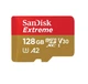 Карта памяти microSD 128Gb Sandisk Extreme Class 10 UHS-I U3 A2 V30 + SD adapter (SDSQXA1-128G-GN6MA) - изображение 3
