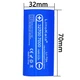 Акумулятор 32700 високострумовий під пайку, LiitoKala Lii-70A 3.2V 7000mAh 35A, LiFePO4, для батарей - зображення 4