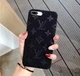 Чехол стеклянный Glass Case Louis Vuitton Луи Витон для iPhone 7 Plus (02) Black черный - изображение 3