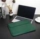 Чохол-Конверт Pu Leather Crocodile для MacBook 13,3 Green - зображення 4