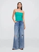 Топ женский GAP 378544506 XS Зеленый (1159848774) - изображение 3
