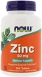 Cynk na włosy Now Foods Zinc 50 mg 250 tabletek (733739015228) - obraz 1