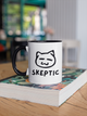 Чашка керамічна Skeptic 330мл Чорна ручка kr0359-BL - зображення 3