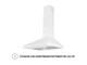 Витяжка Perfelli K 6402 WH 850 LED - изображение 5