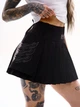 Юбка-шорты посажена на широкую кокетку с принтом Мини TUR WEAR Черная L (000017759) - изображение 3