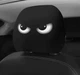 Чохол з очима на підголівник автомобільного крісла в авто Очі на крісло Універсальний розмір Чорний Комплект 2 штуки - зображення 8