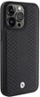 Etui plecki BMW Leather Diamond Pattern do Apple iPhone 15 Pro Black (3666339142568) - obraz 4