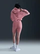 Худи теплое женское Nike Sportwear Club Oversized HJ0925-699 XS Розовое (0197861301510) - изображение 6