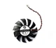 Вентилятор PowerLogic для видеокарты MSI GT 220 240 640 730 R7 240 55 мм 2-pin PLD06010S12L (T126010SM 6010M12S FS1260-A1112A) (№68.1) - изображение 2