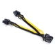 Розгалужувач живлення для відеокарт Ewell PCI-E 8pin to 8pin (6+2) , універсальний, 20 см (EW134) - зображення 4