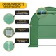 Усиленная садовая теплица парник LEOBRO Garden 10м2 Green (LB-G106-GRN) - изображение 4