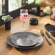 Тарілка обідня Luminarc SLATE 25 см Сірий - зображення 6
