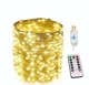 Гирлянда USB Капля росы теплый белый пульт 20м 200 LED - изображение 1