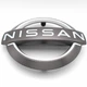 Емблема логотип Nissan решітки радіатора (ABS, сірий, матовий) 153*130 мм 92889 9UH0A - зображення 4