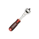 Трещетка с квадратом 1/4", 72 зуба (150 мм) CrV (Intertool Storm) шарнирная (360°) INTERTOOL - изображение 3