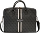 Torba na laptopa Guess 4G Printed Stripes 16" Black (3666339119522) - obraz 1