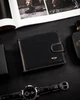 Гаманець чоловічий шкіряний Peterson PTN WL-0305L-COM чорний - изображение 2