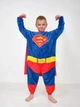 Детская пижама кигуруми Супермен (Superman) Синий Kigurumi kcr0428 130 см - изображение 8