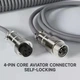 Кабель спиральный ATTACK SHARK C01Ultra Custom Aviator Cable for 8KHz Magnetic Keyboard Led - изображение 3