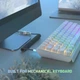 Кабель спиральный ATTACK SHARK C01Ultra Custom Aviator Cable for 8KHz Magnetic Keyboard Led - изображение 8