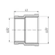 Муфта редукційна Thermo Alliance Forte 1 1/2х1" 1/4 ВВ SF3574032 - зображення 2