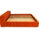 Ліжко Браун Allure Premium Orange 160х200 см - зображення 2