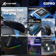 Мышь Attack Shark G3 PRO Игровая 2.4G/Bluetooth/Проводная, с зарядной док станцией, PixArt PAW3311 - Черный - изображение 8