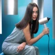 Фен Cecotec DryGlam Nano Plasma Champagne (A01_EU01_101438) - изображение 7