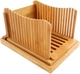 Доска для нарезки хлеба Hedo бамбуковая с бортиками 22x32х4.5 см (5904041123719) - изображение 2