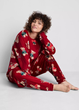 Мягкие плюшевые пижамные штаны Primark Disney’s для дома и сна М Красный (8508) - изображение 2