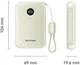 УМБ Vention 10000mAh 22.5W Fast Charging Beige (FKAN0-C) - изображение 2