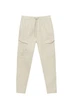 Штани Pull & Bear світло-бежевий OZQUA378 L - изображение 6