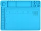 Силиконовый коврик Mechanic V61 / 2 в 1 / термостойкий для пайки и ремонта техники / 480x360 мм Blue - изображение 1