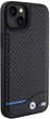 Etui plecki BMW Leather Carbon do Apple iPhone 15 Plus Black (3666339143848) - obraz 4