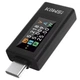 Многофункциональный USB тестер KOWSI KWS-1902L Type-C / QC3.0 / 4-30V / 8A Черный - изображение 1