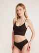 Бюстгальтер без косточек Giulia Cami Top Braid L/XL Темно-коричневый (4823116929739) - изображение 6
