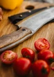 Топорик кухонный "Полумесяц" цельнометалический с чехлом - изображение 12