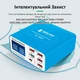 Быстрое зарядное устройство RELIFE RL-304P / 4xUSB / 1xType-C PD3.0 / 1xUSB QC 3.0 / 40W - изображение 5