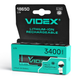 Акумулятор 18650 Li-lon 1,7 В 3400mAh захист (бл-1шт) Videx - изображение 1