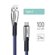 Кабель USB Type-C ColorWay CW-CBUC012-BL 2,4A 1м синій - зображення 2