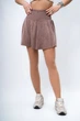 Юбка-шорты женская Where Uwear коричневая 346945_S-M - изображение 2
