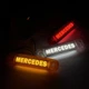 Світлодіодний габаритний ліхтар 24В (жовтий) з логотипом Mercedes для вантажівок та причепів - зображення 2