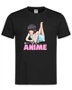 Футболка "Love Anime" чёрная S - изображение 1