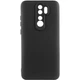 Чехол TPU GETMAN Liquid Silk Full Camera для Xiaomi Redmi Note 8 Pro Черный / Black - изображение 3