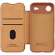 Кожаный чехол-книжка Nillkin Qin Pro Camshield для Apple iPhone 17 Air (6.5") Brown - изображение 5
