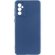 Чехол TPU GETMAN Liquid Silk Full Camera для Samsung Galaxy A35 Синий / Navy Blue - изображение 1