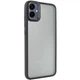 Чохол TPU+PC Lyon Frosted до Samsung Galaxy A07 Black Без бренду - зображення 1